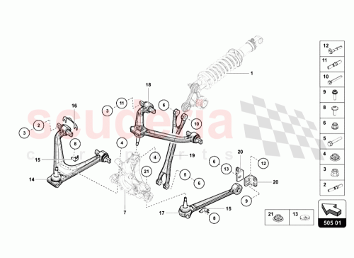 Part Diagram for Lamborghini 470501529E
