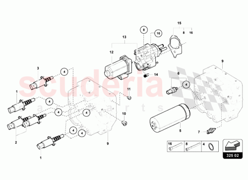 Part Diagram for Lamborghini 470398140