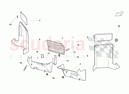 Part Diagram for Lamborghini 400805485C