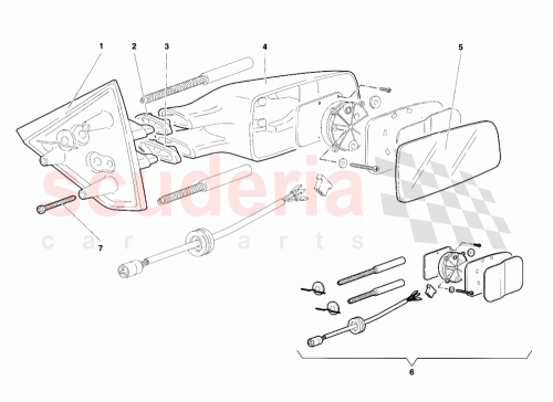 Part Diagram for Lamborghini 600949003