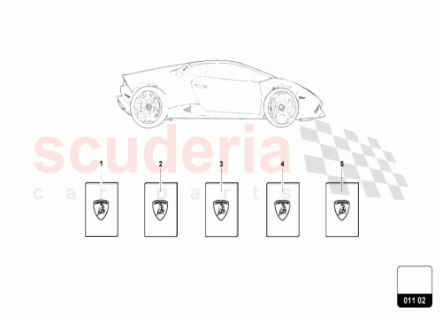 Part Diagram for Lamborghini 4T8012701AA
