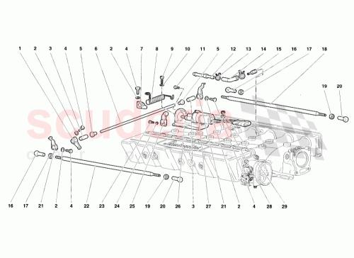 Part Diagram for Lamborghini 006137792