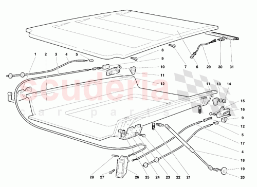 Part Diagram for Lamborghini 006135191