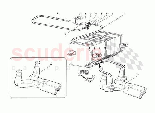 Part Diagram for Lamborghini 0044007367