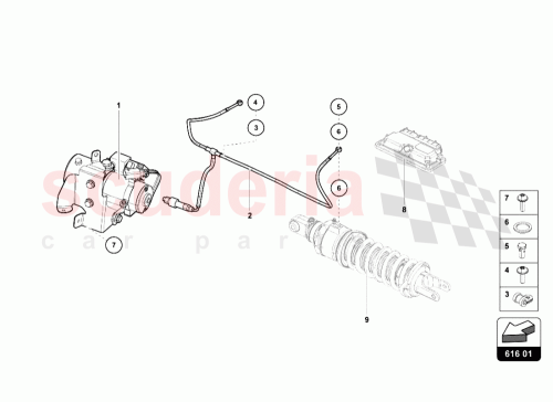 Part Diagram for Lamborghini N0206098