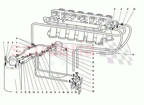 Part Diagram for Lamborghini 0062005142