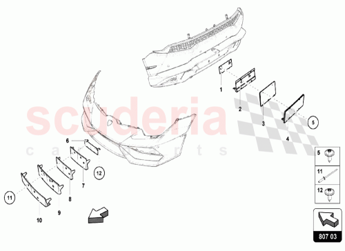 Part Diagram for Lamborghini N0161992