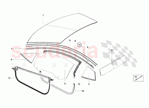 Part Diagram for Lamborghini 476817601