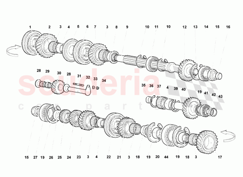 Part Diagram for Lamborghini WHT003584
