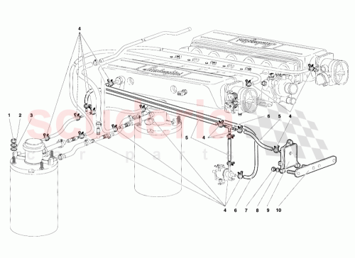 Part Diagram for Lamborghini 006237804