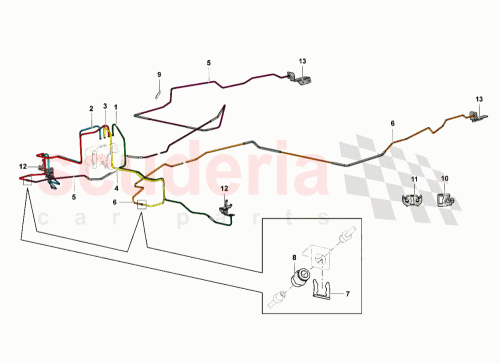 Part Diagram for Lamborghini 470611742E