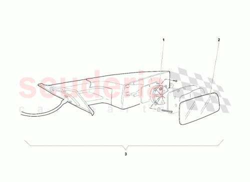 Part Diagram for Lamborghini 410877795