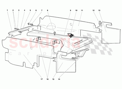 Part Diagram for Lamborghini 009411616