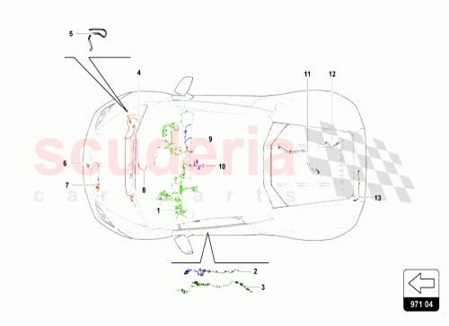 Part Diagram for Lamborghini 4T1971035A