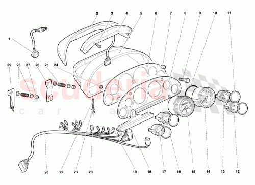 Part Diagram for Lamborghini 008300611