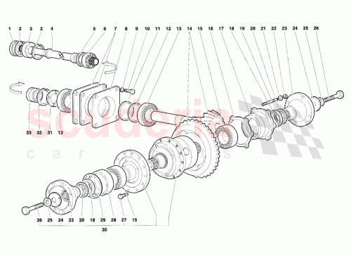 Part Diagram for Lamborghini 002335310