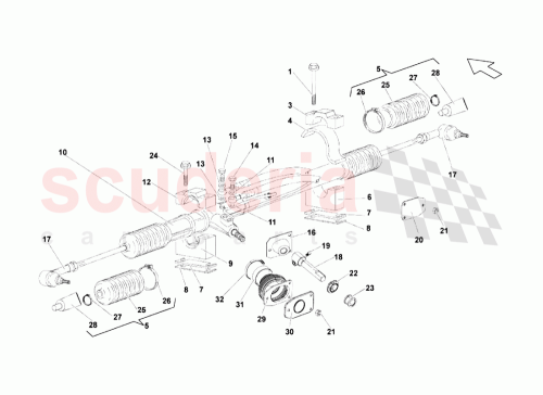 Part Diagram for Lamborghini 400422407