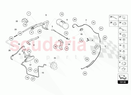 Part Diagram for Lamborghini 470131377F