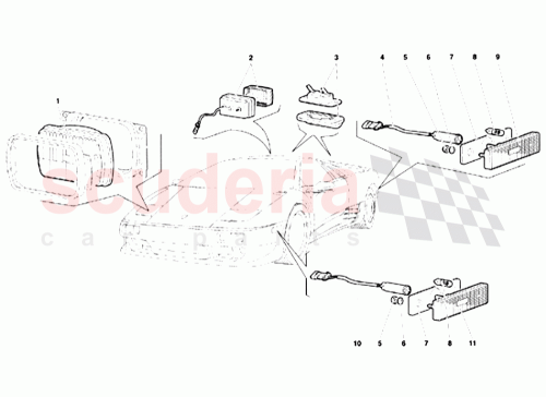 Part Diagram for Lamborghini 006331782