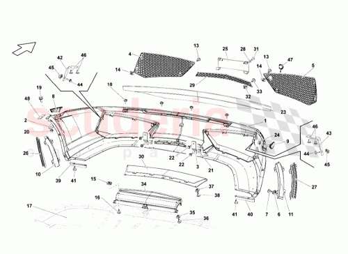 Part Diagram for Lamborghini 400807194