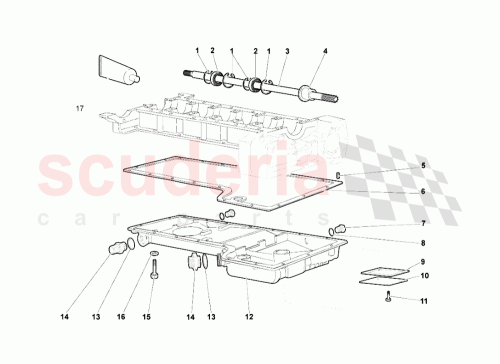 Part Diagram for Lamborghini N91155901