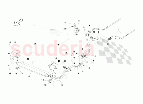 Part Diagram for Lamborghini 400422886A