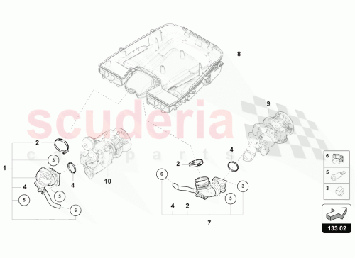 Part Diagram for Lamborghini 4D0971847B
