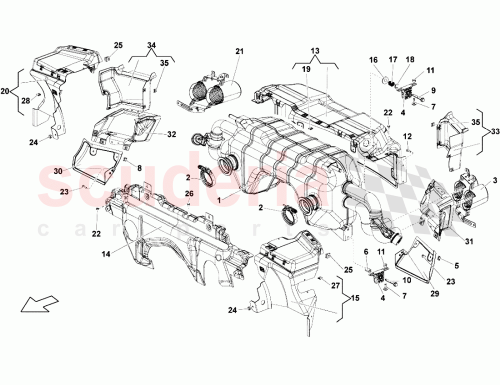 Part Diagram for Lamborghini 400253698E