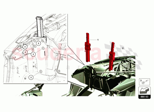 Part Diagram for Lamborghini 475880079A
