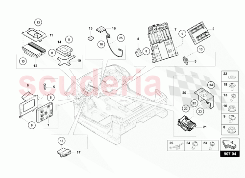 Part Diagram for Lamborghini 8R0907468AD