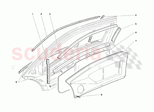 Part Diagram for Lamborghini 0072004095