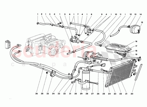 Part Diagram for Lamborghini 0045006941