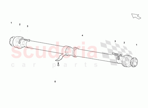 Part Diagram for Lamborghini 400521101A