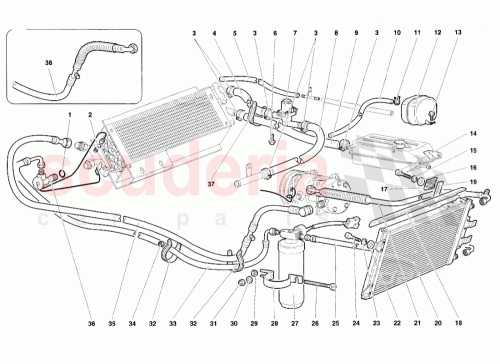 Part Diagram for Lamborghini 006237078