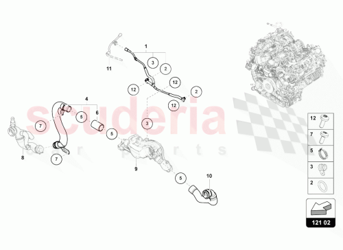 Part Diagram for Lamborghini N0206096