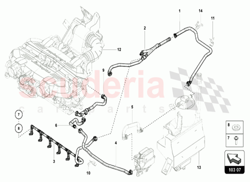 Part Diagram for Lamborghini 470103218C