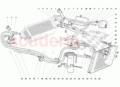 Part Diagram for Lamborghini 009414600