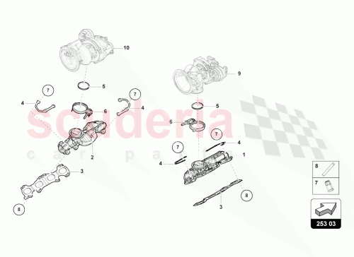 Part Diagram for Lamborghini WHT008107