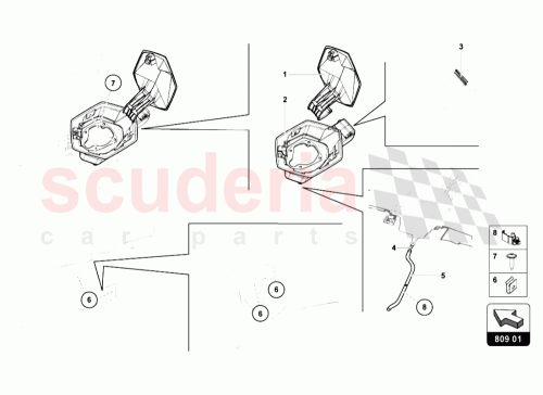 Part Diagram for Lamborghini 470201135D