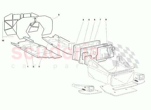 Part Diagram for Lamborghini 009909105