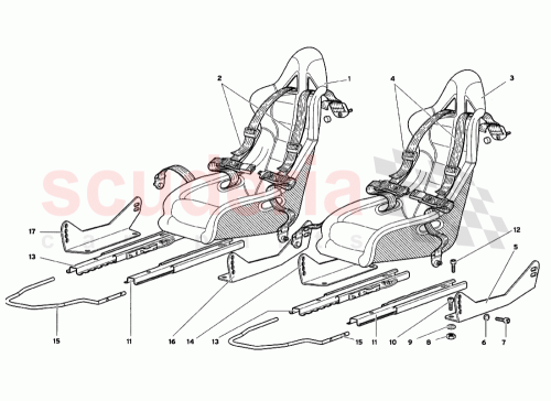Part Diagram for Lamborghini 0075004828