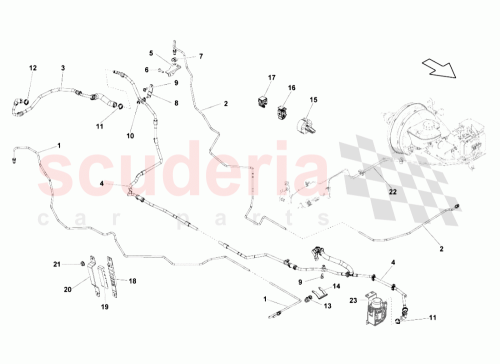 Part Diagram for Lamborghini 407611932