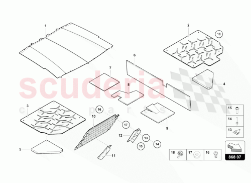 Part Diagram for Lamborghini 470863648
