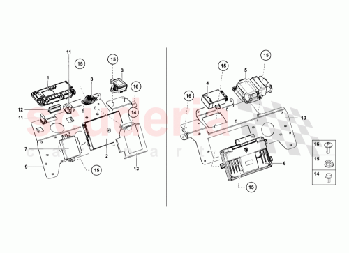 Part Diagram for Lamborghini 470907392A