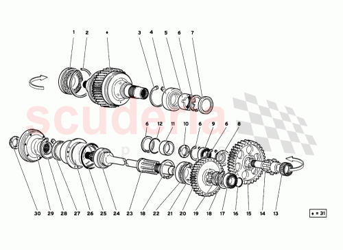 Part Diagram for Lamborghini 0024006752