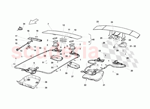Part Diagram for Lamborghini 400862603A