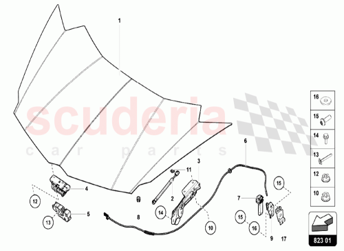 Part Diagram for Lamborghini 472823531