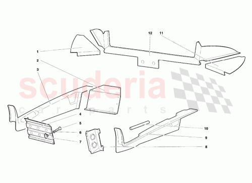 Part Diagram for Lamborghini 009458605