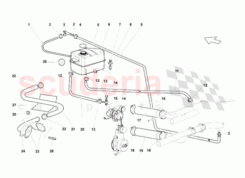 Part Diagram for Lamborghini N91130601