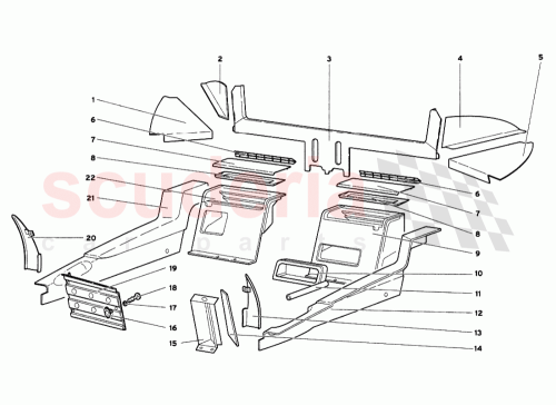 Part Diagram for Lamborghini 0078008219